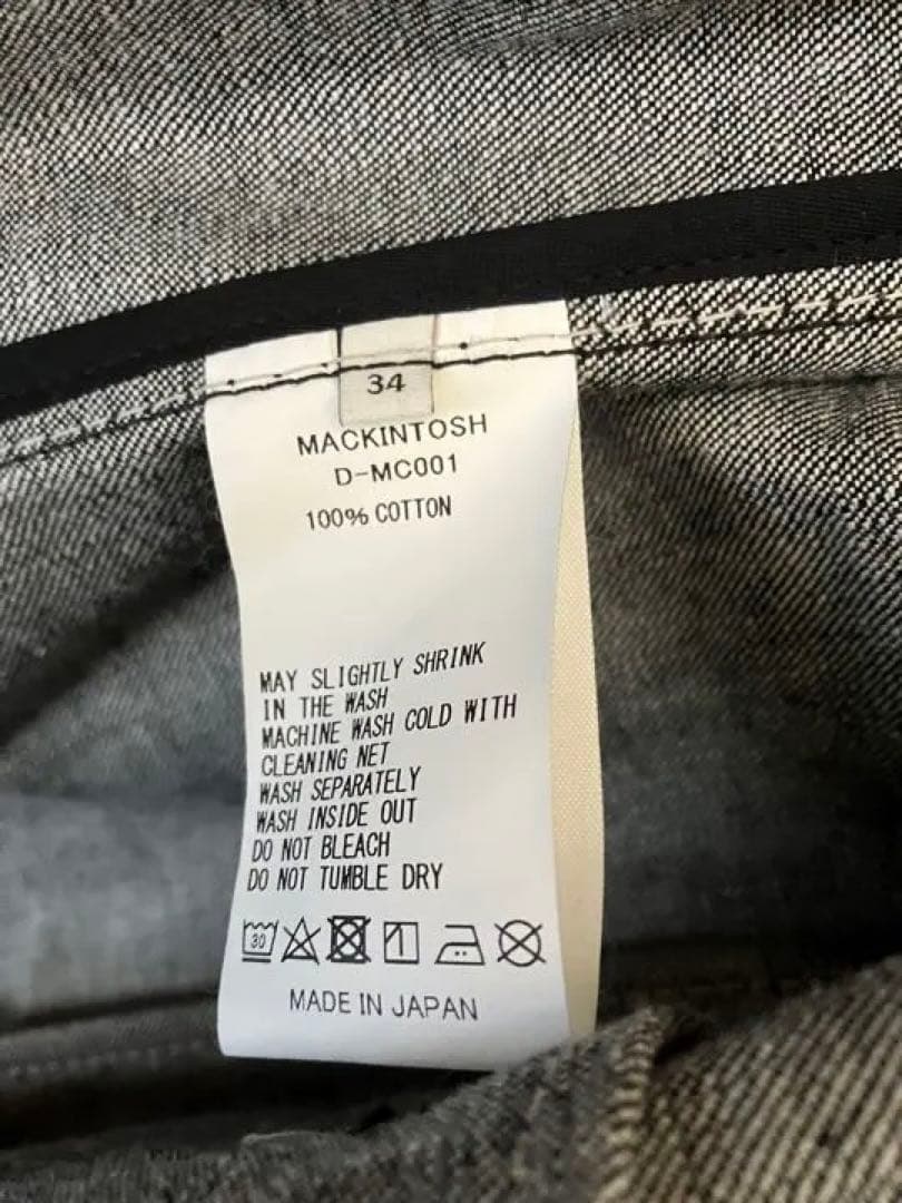 マッキントッシュ Mackintosh デニムコート