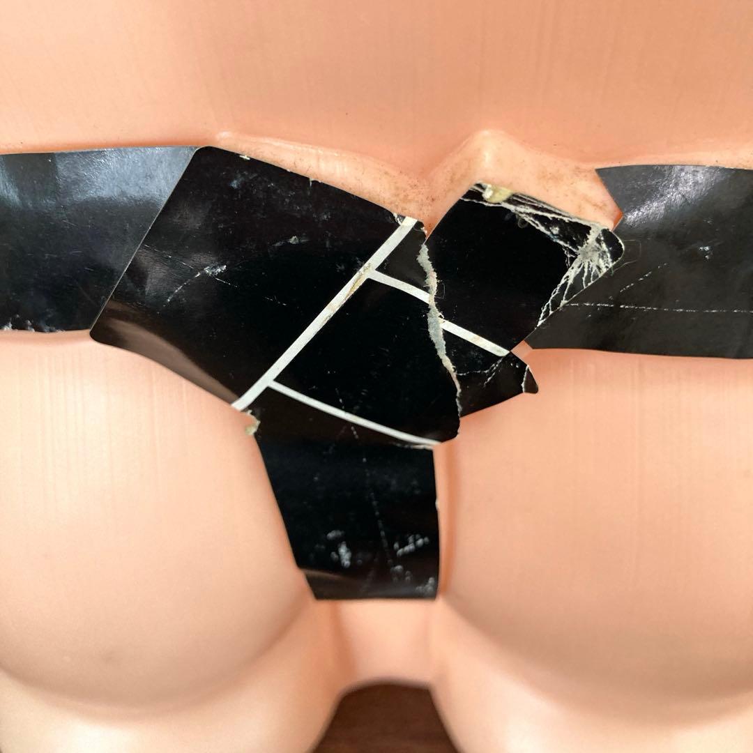 昭和レトロ お相撲さん 貯金箱 ホルダー ソフビ