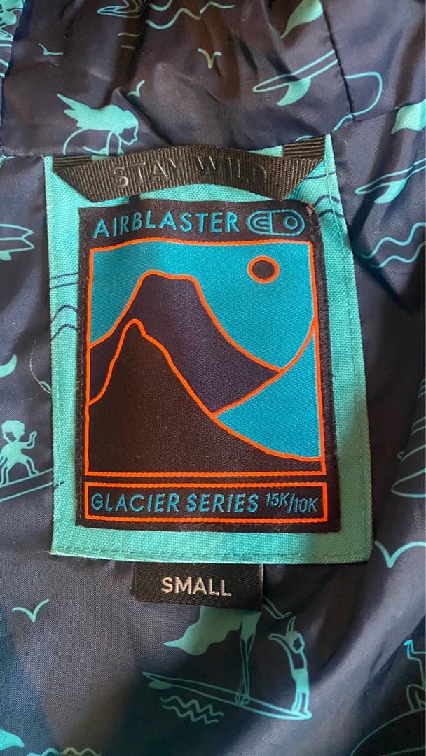 エアブラスター トレンチオーバー ジャケット サーフ柄