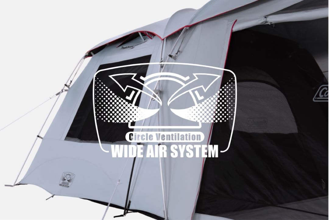 新品コールマン タフスクリーン2ルームエアー/MDX+ ファンベンチレーション付