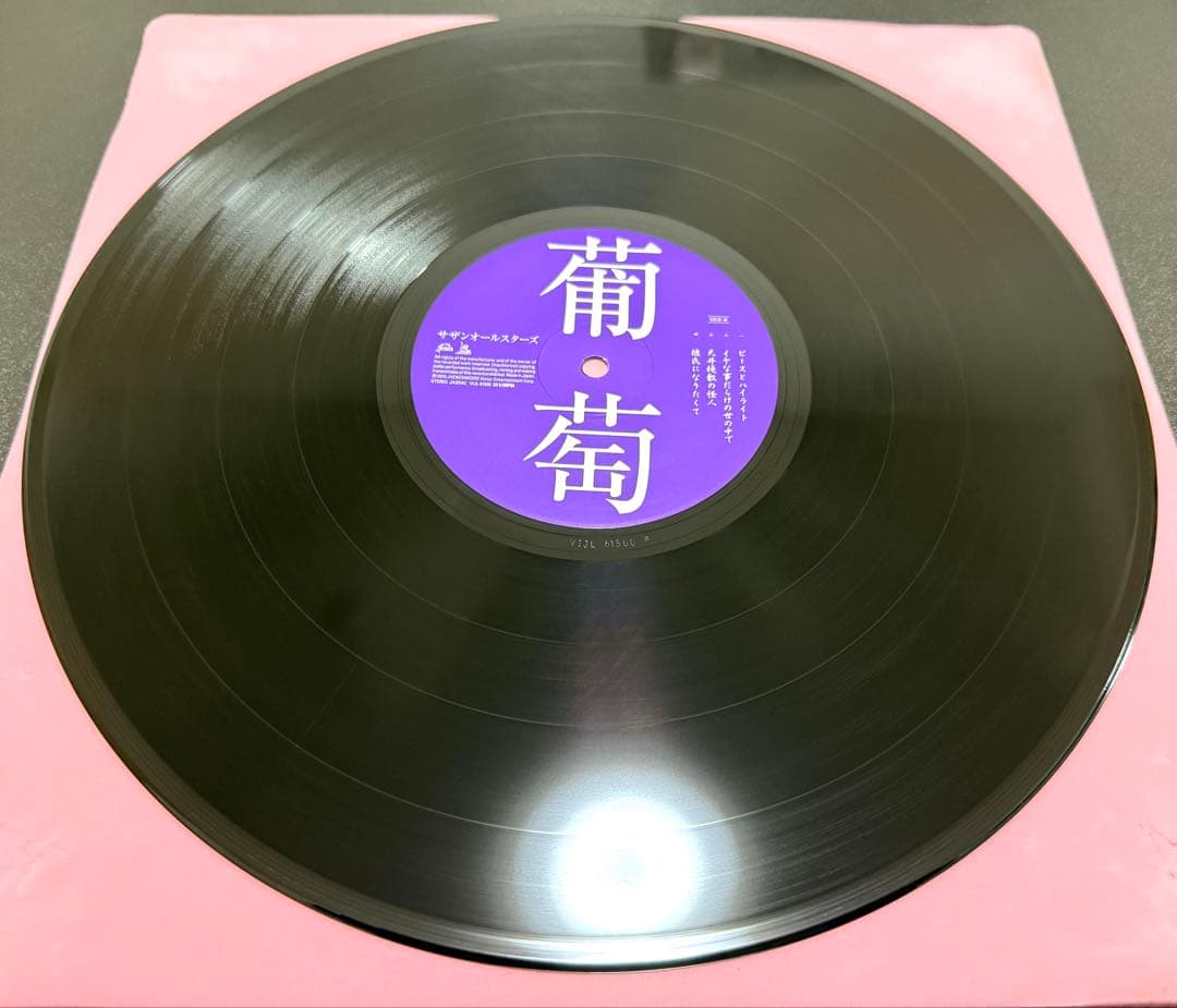 サザンオールスターズ 葡萄 LPレコード