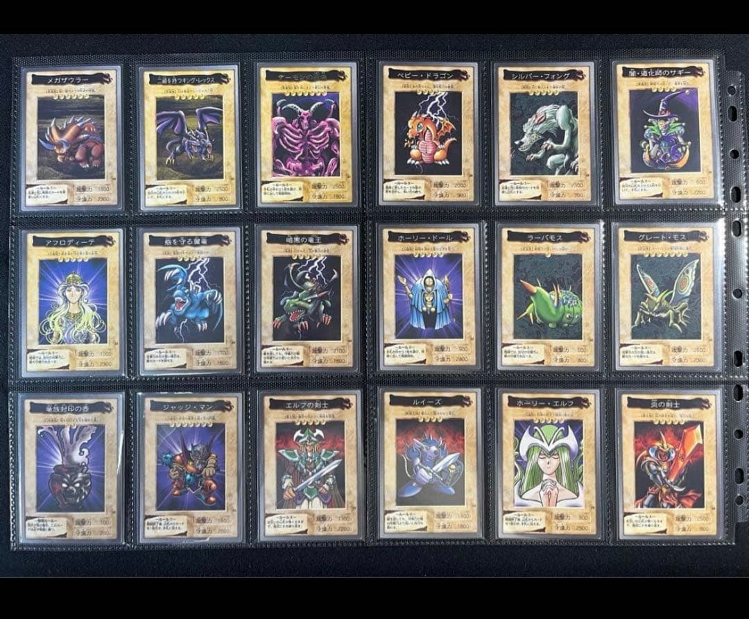 遊戯王【バンダイ版】フルコンプ118枚＋TA2青眼の白竜3体連結　全119枚