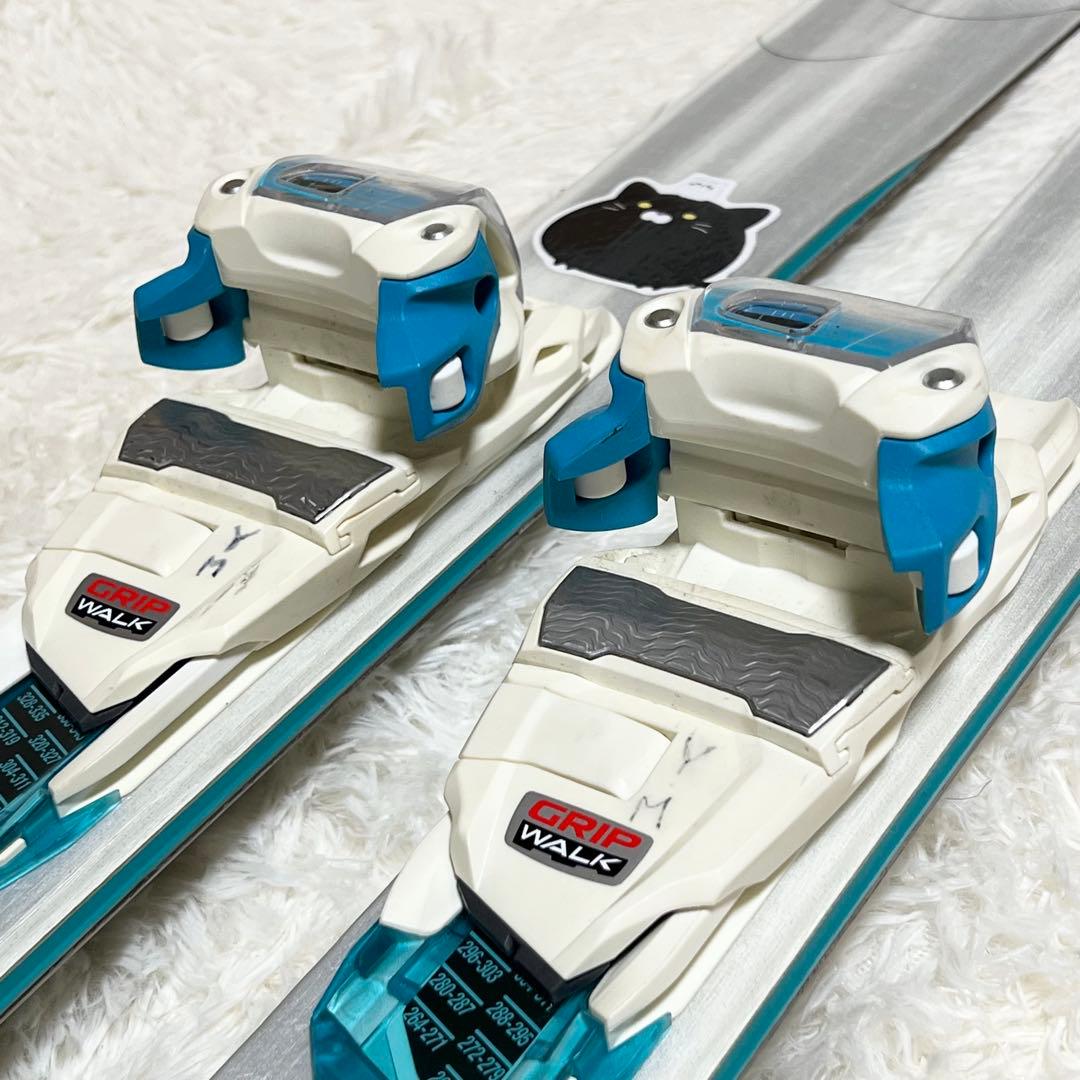 K2 Luvit 76 LUV 149cm スキー板　ビンディング　MARKER