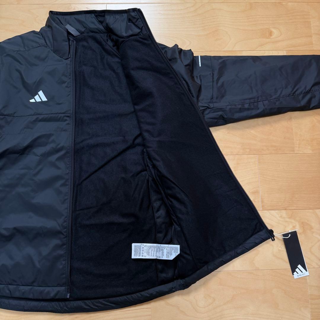 adidas アディダス　ウィンドブレーカー　テニスウェア　黒ブラック　XL新品
