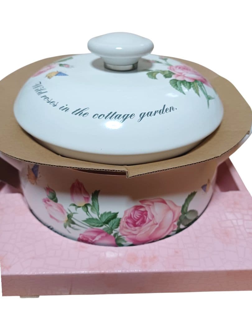 新品 Ever Rose 富士ホーロー 両手鍋 片手鍋 2セット