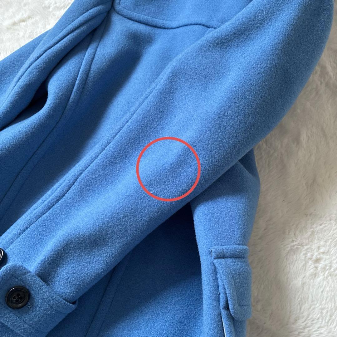 グリーンレーベルリラクシング ダッフルコート ブルー 38 M相当