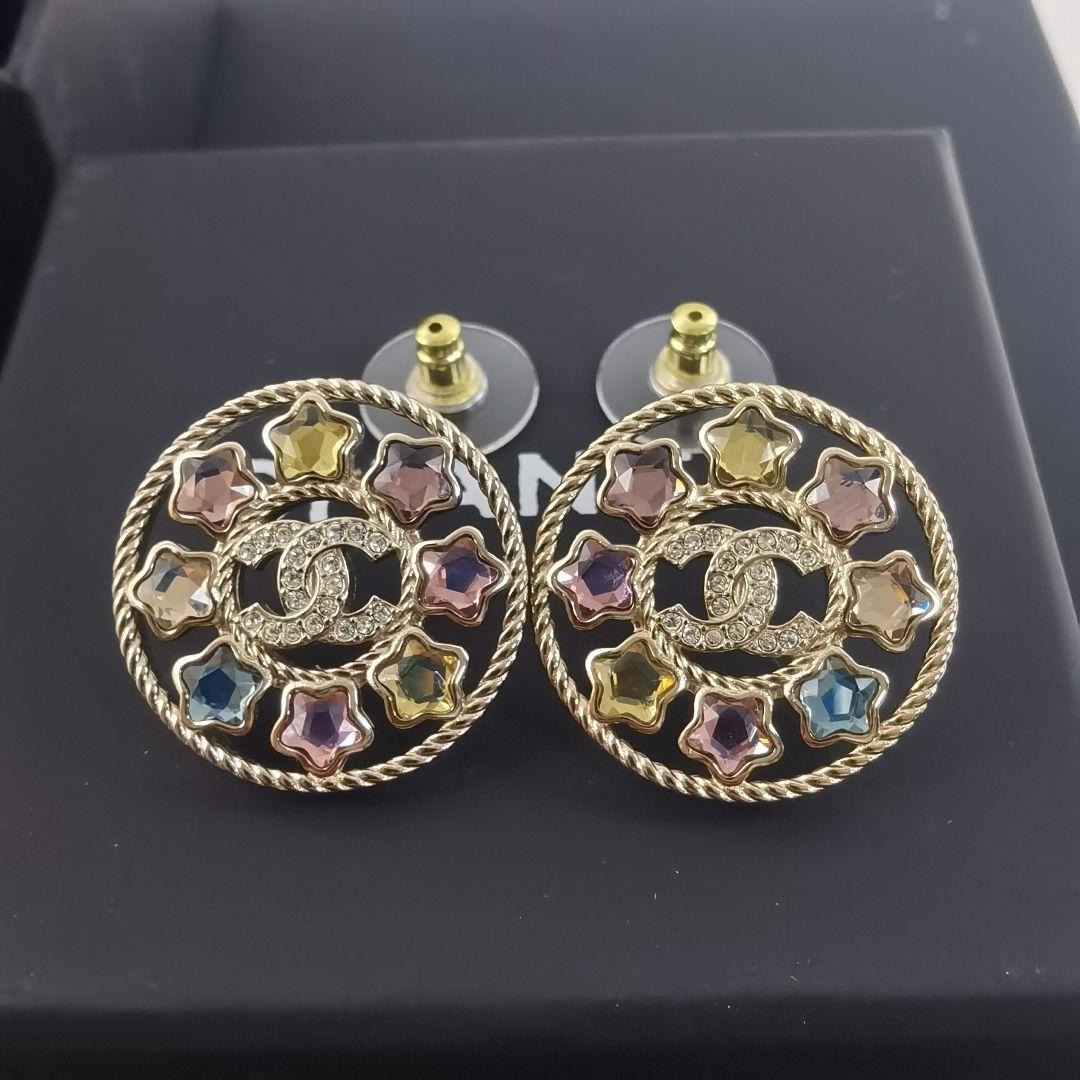 高級美品 シャネル ピアス