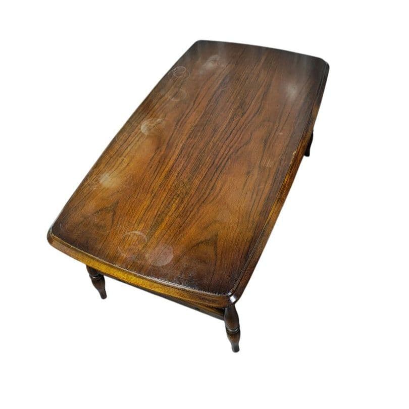 karimoku カリモク コロニアル センターテーブル ローテーブル ラタン棚