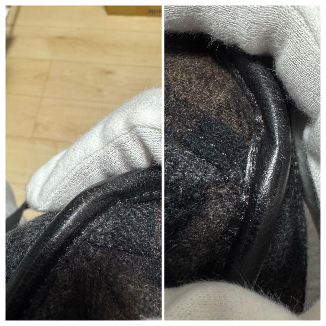 【レア品】【新品同様】バーバリー　ブラックレーベル ボディバッグ ツイード