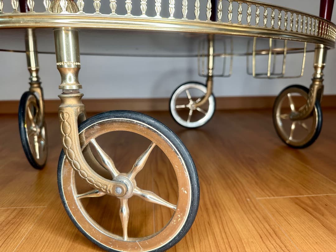 イタリア ヴィンテージ バーカート トローリー