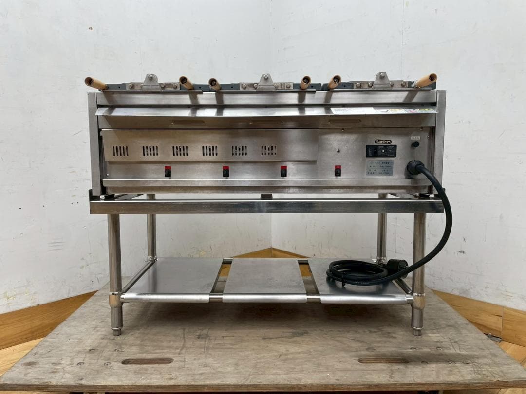 T7766☆美品☆タニコー☆電気式三連たい焼き機☆TY-3☆業務用☆厨房機器