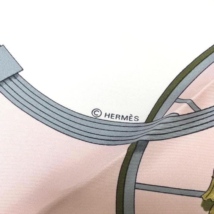 ☆美品☆ エルメス シルク100％ スプリング カレ90 スカーフ