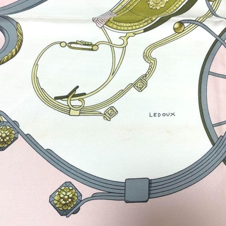 ☆美品☆ エルメス シルク100％ スプリング カレ90 スカーフ