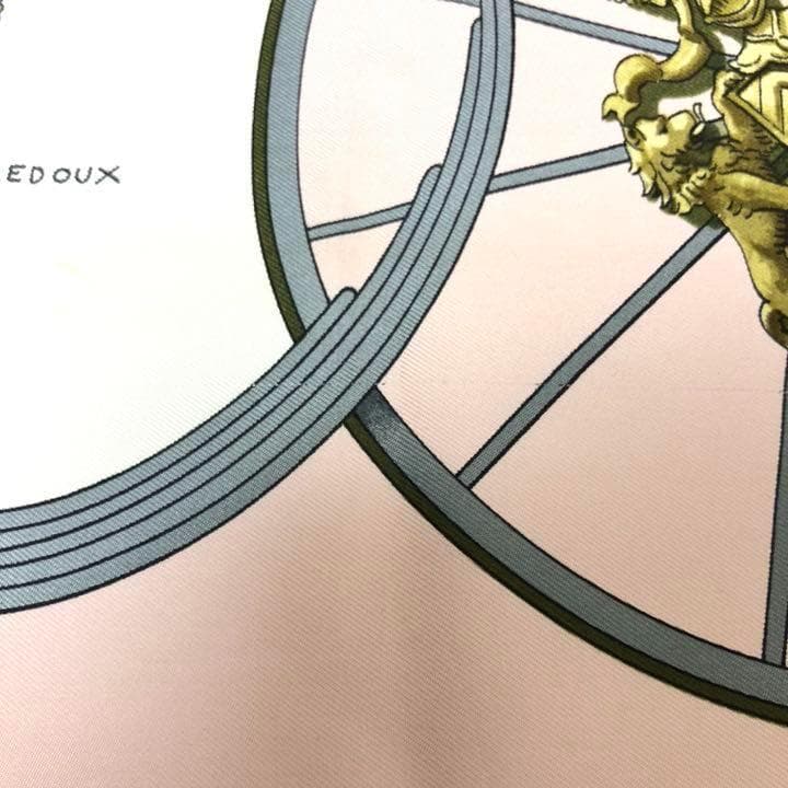 ☆美品☆ エルメス シルク100％ スプリング カレ90 スカーフ