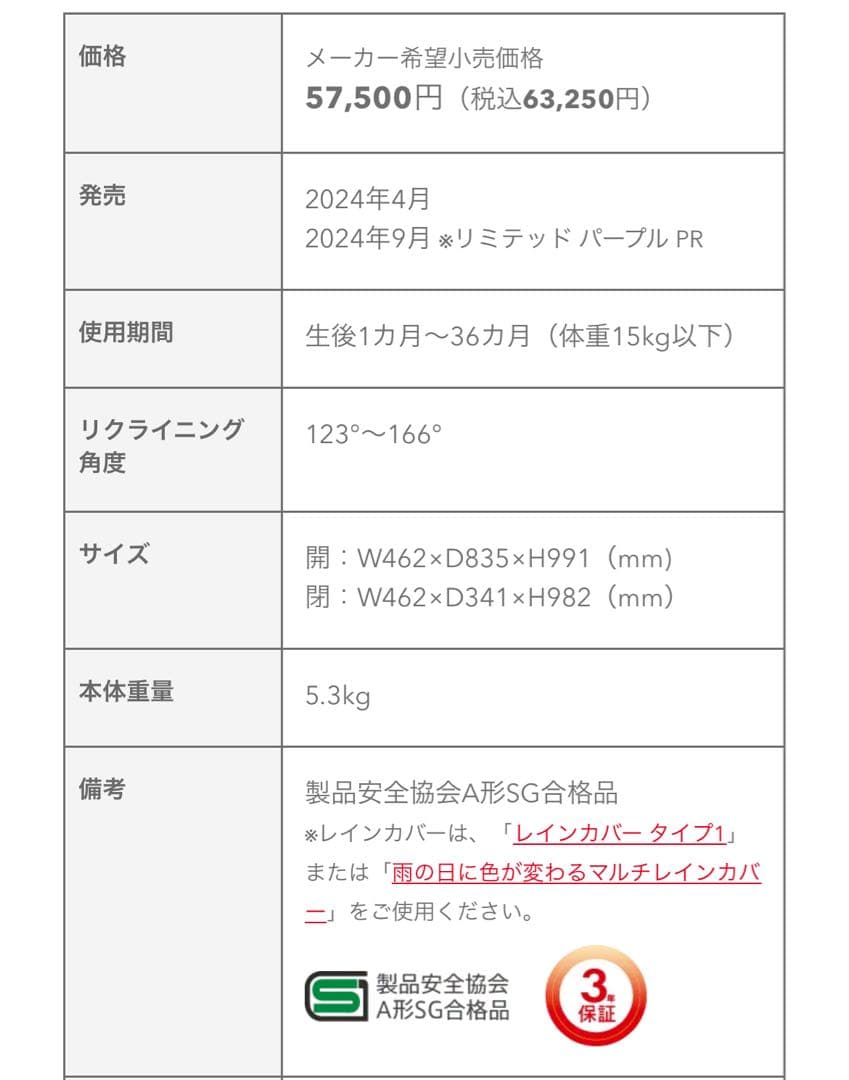 【ベビーカー】Aprica ラクーナ クッション AG【状態◎】都内受け渡し可能