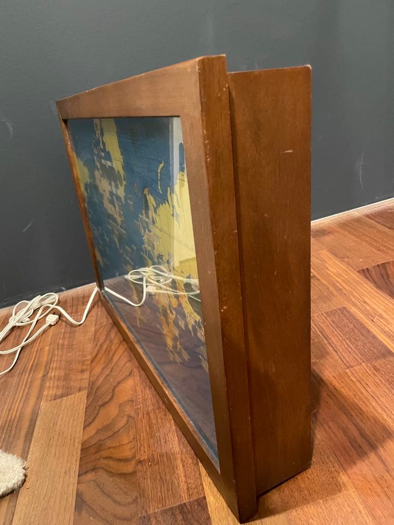 vintage Howard Miller World time clock時計