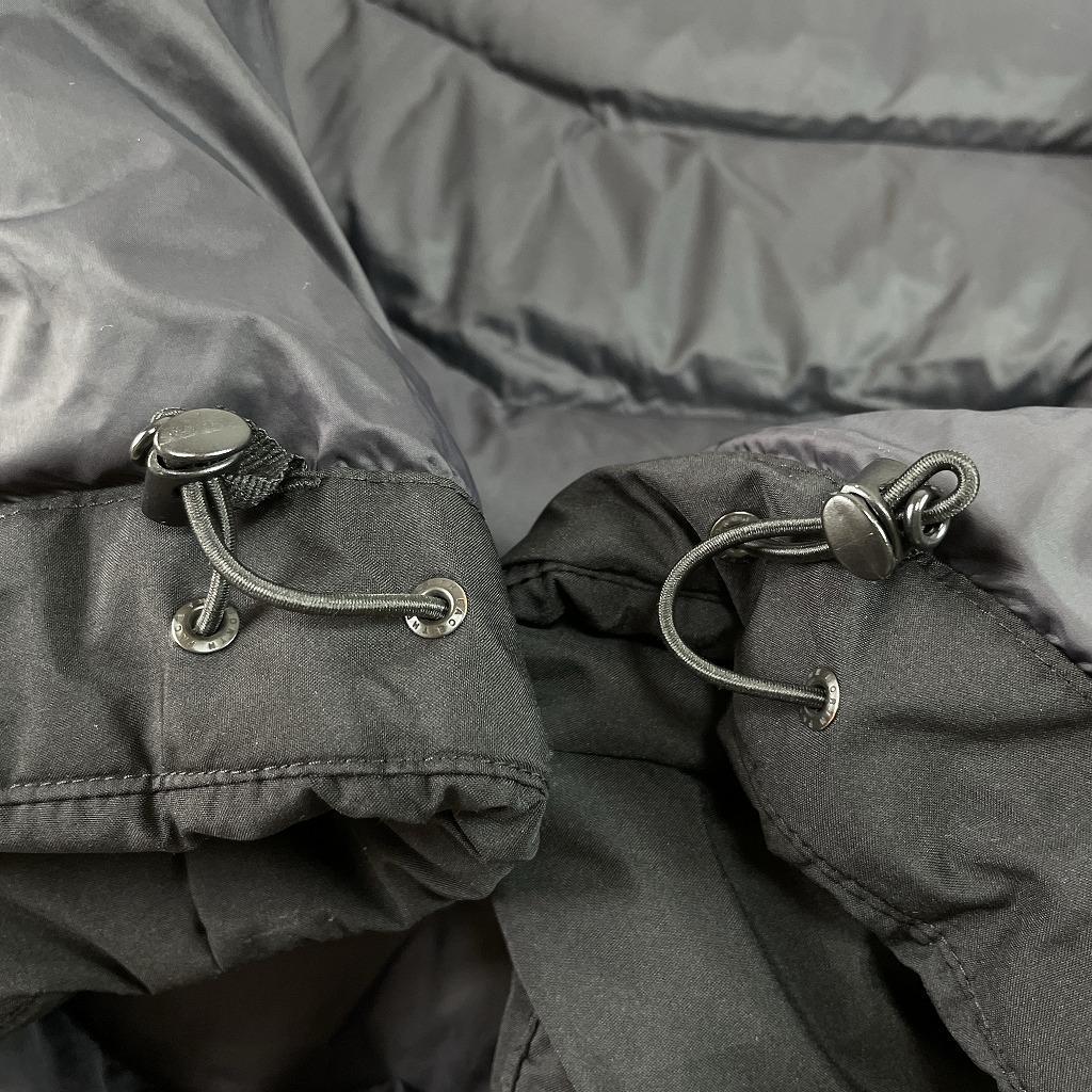 【美品】ノースフェイス　ウィンドストッパー　ロングダウン　ブラック　レディースS