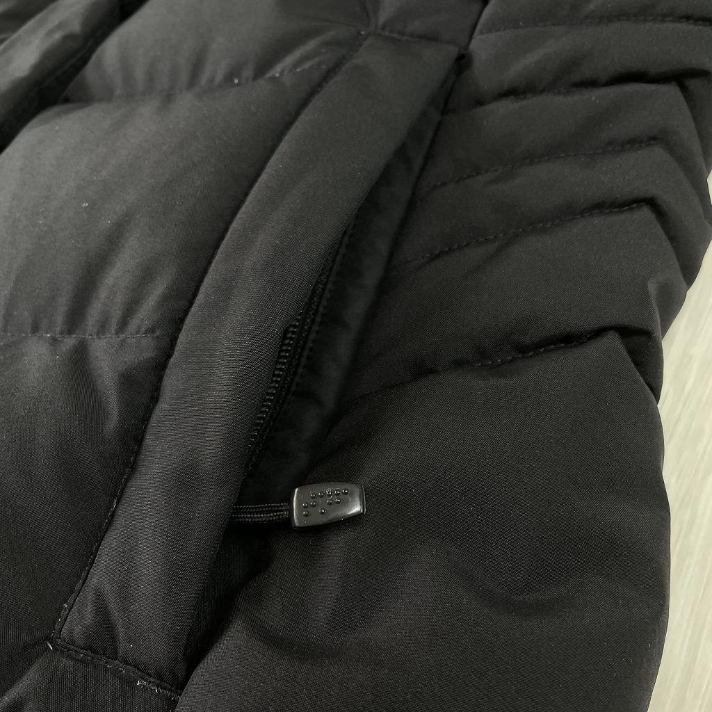 【美品】ノースフェイス　ウィンドストッパー　ロングダウン　ブラック　レディースS