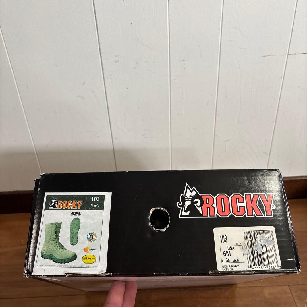 未使用品　米軍　ROCKY S2V ミリタリーブーツ　24cm 送料無料②