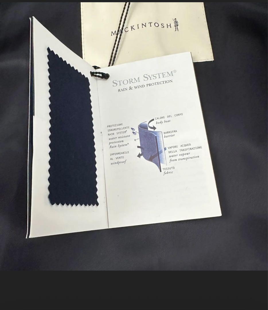 新品約半額！　マッキントッシュ　MACKINTOSHストームシステム　ネイビー