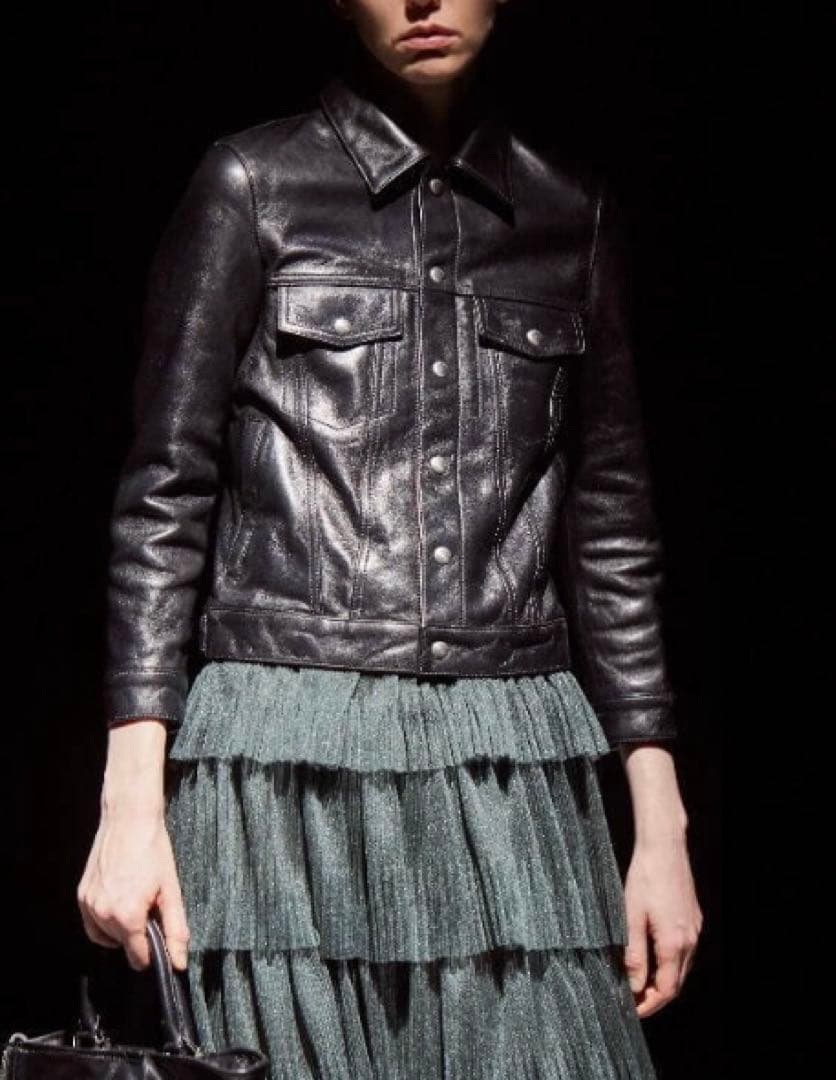 本日中値下げ　ビューティフルピープル　3rd型Gジャン　レザー