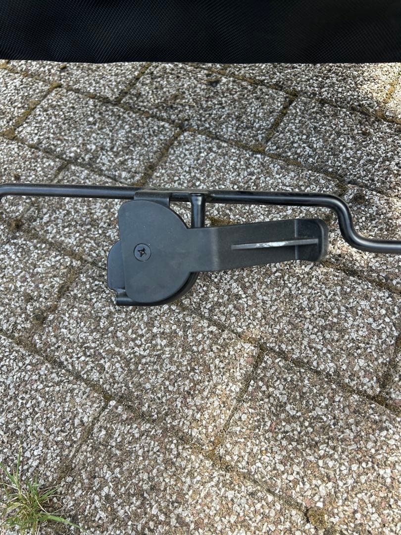 ダブルベビーカー グレー 5点式シートベルト ココダブル