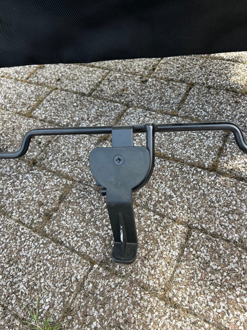 ダブルベビーカー グレー 5点式シートベルト ココダブル