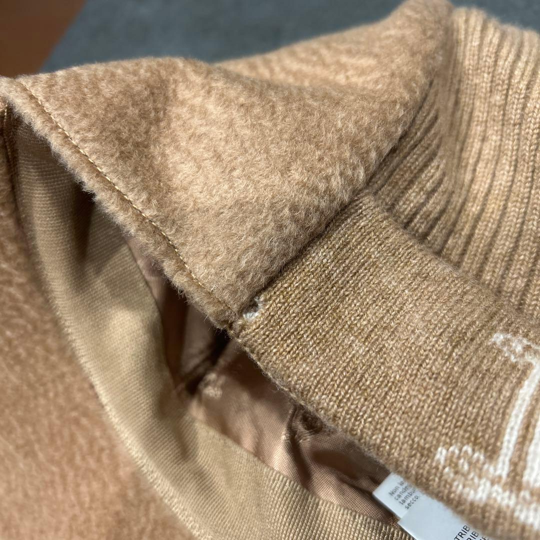 新品タグ付き マックスマーラ カシミヤ ニット 切り替え キャップ