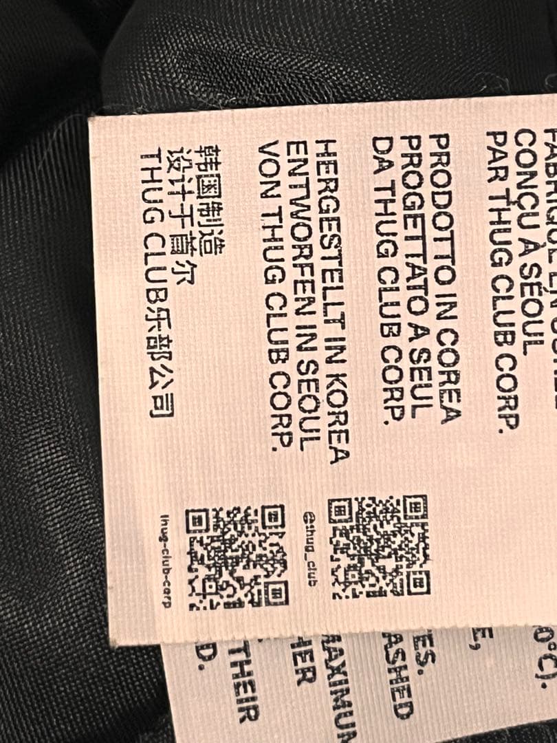 チョキthug Club ma1 ／サグクラブ