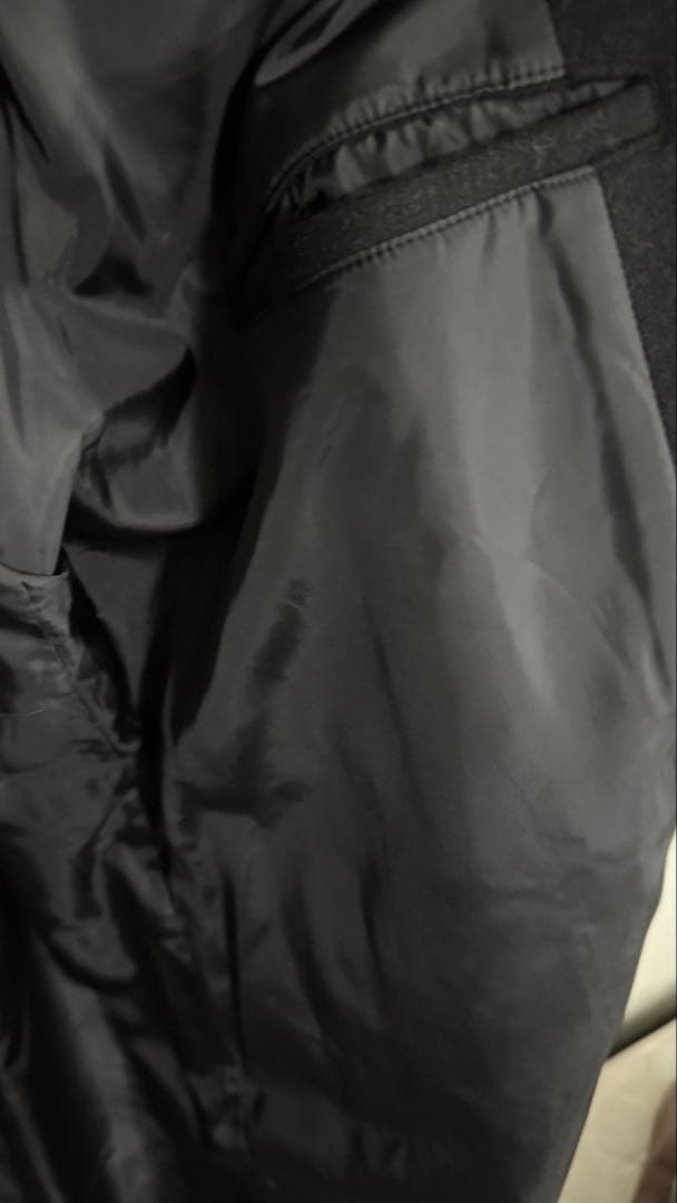 【CLEL】テックメルトン ルーズステンカラーコート