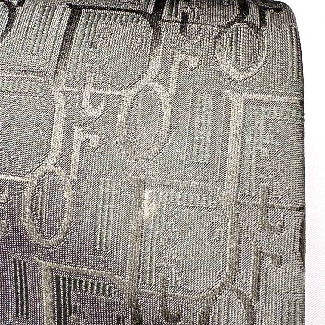 美品【クリスチャンディオール】ネクタイ シルク100% トロッター柄 オブリーク