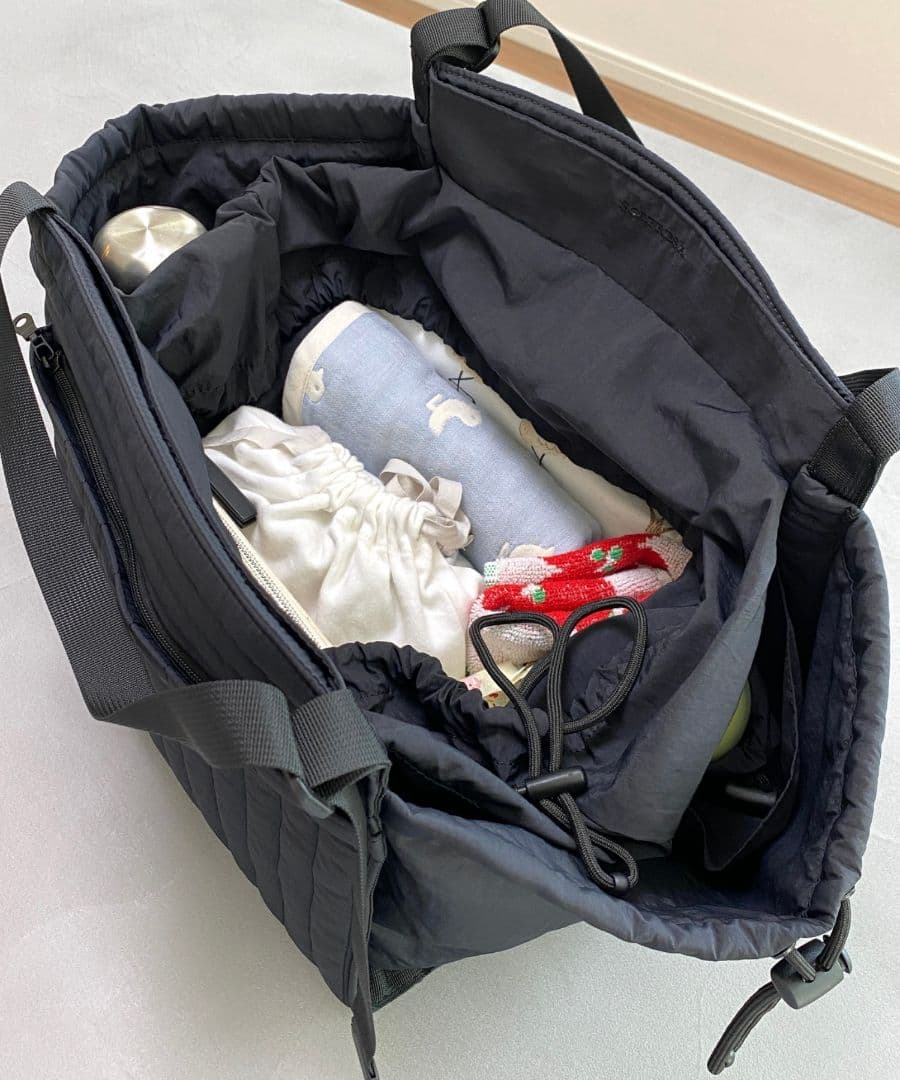 SOLPRESA キルティング マザーズバッグ Mサイズ