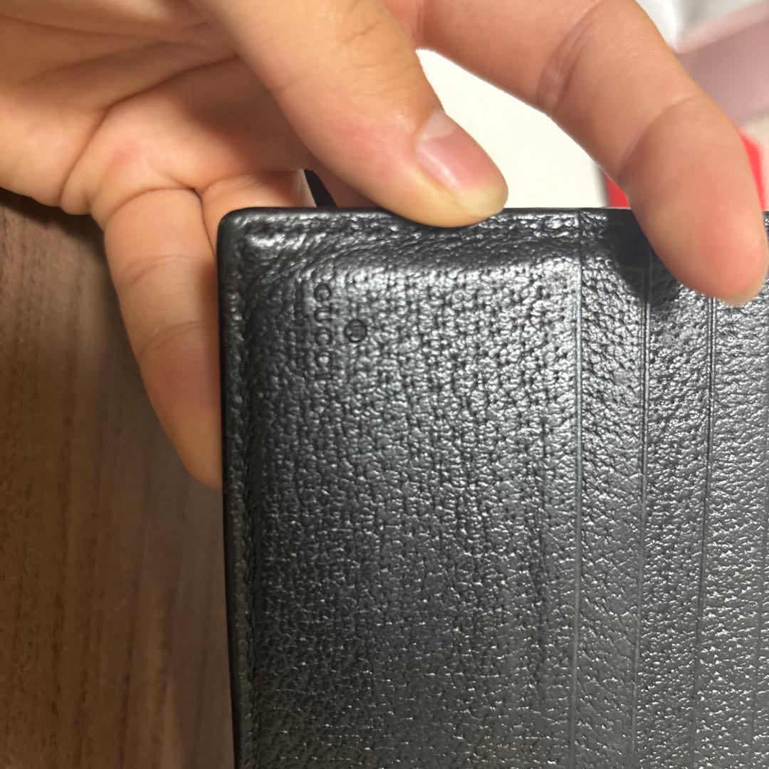 GUCCI2つ折りサイフ ブラック