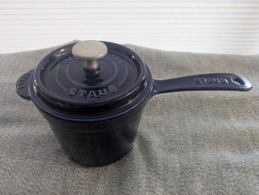 staub スープポット　グランブルー　14センチ
