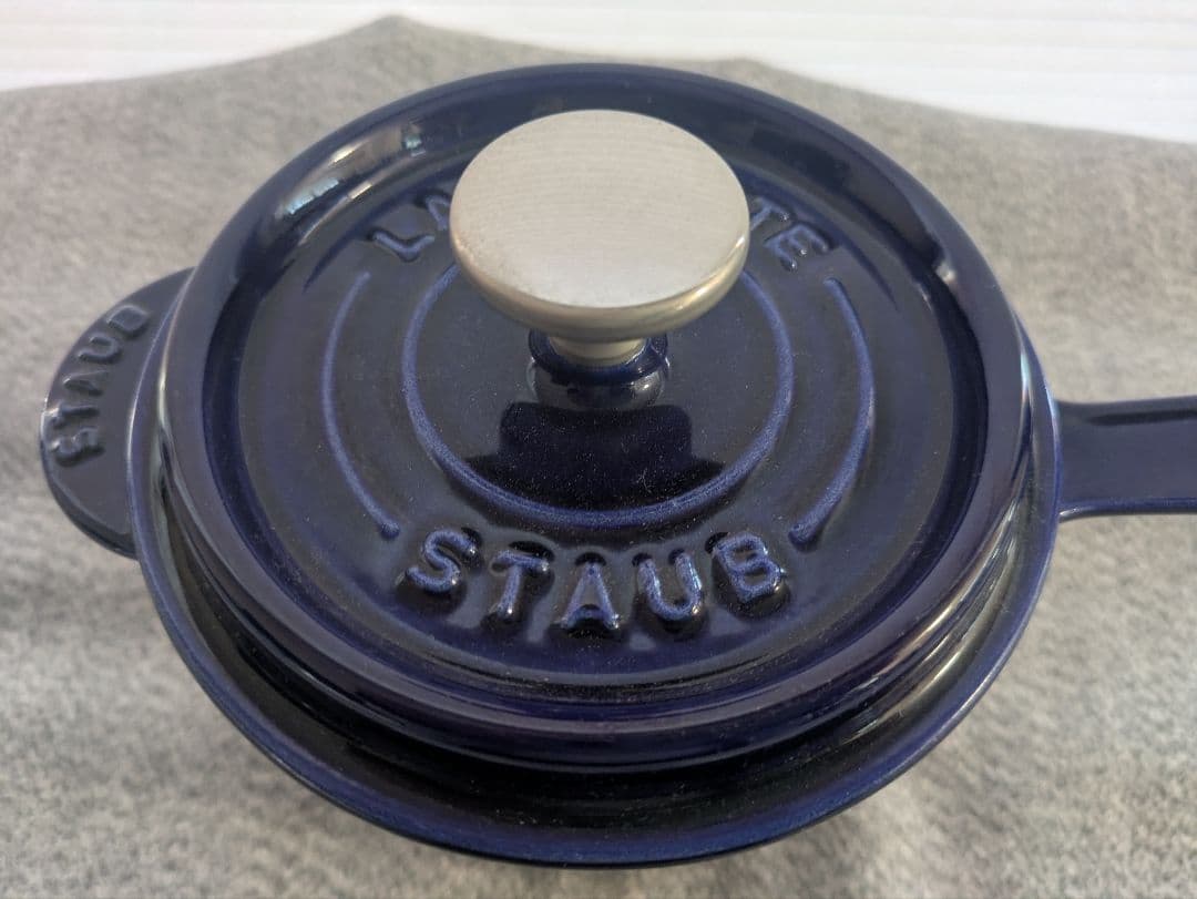 staub スープポット　グランブルー　14センチ