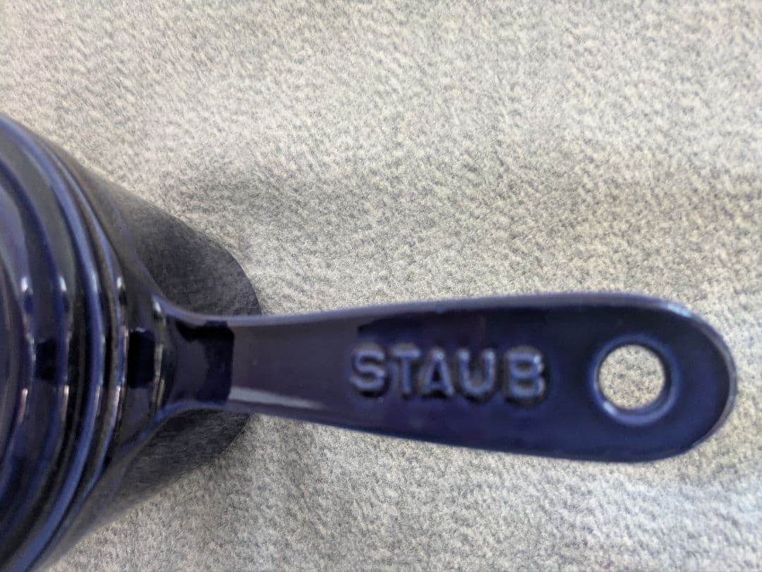 staub スープポット　グランブルー　14センチ