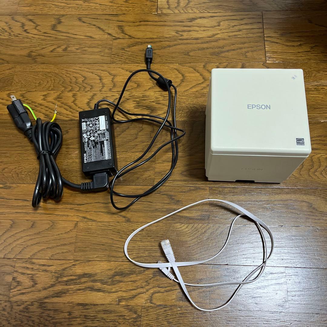 EPSON TM-m30 レシートプリンター 本体・ロール紙付き