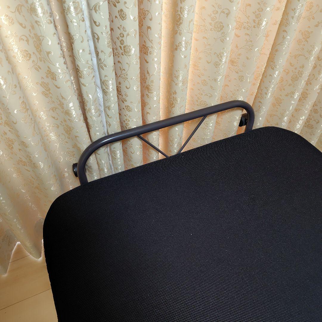 【直接引渡し希望】山善　YAMAZEN　折りたたみ　ベッド　シングル　ブラック