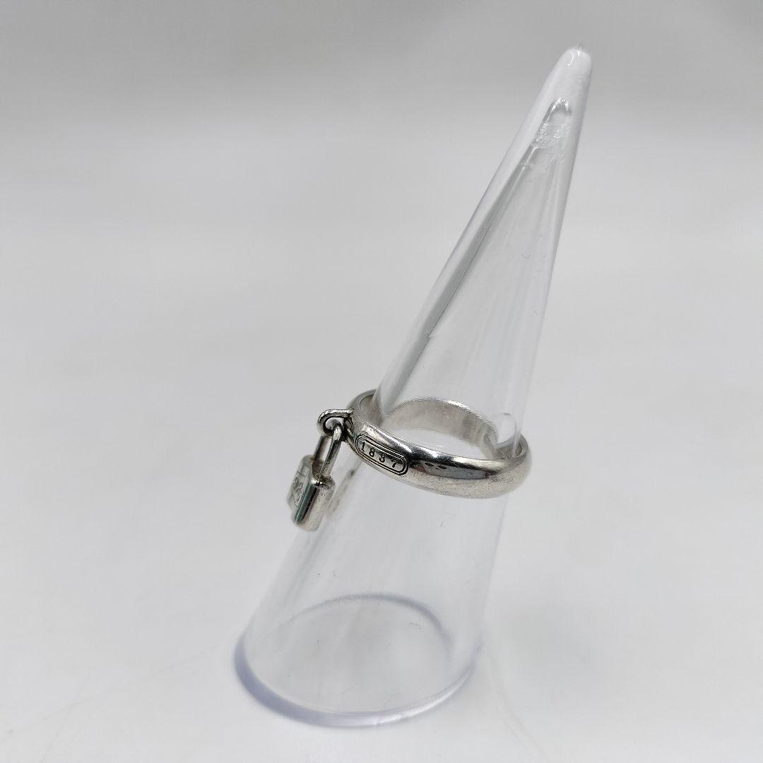 ティファニー カデナロックリング 南京錠 チャームSV925 11号1837