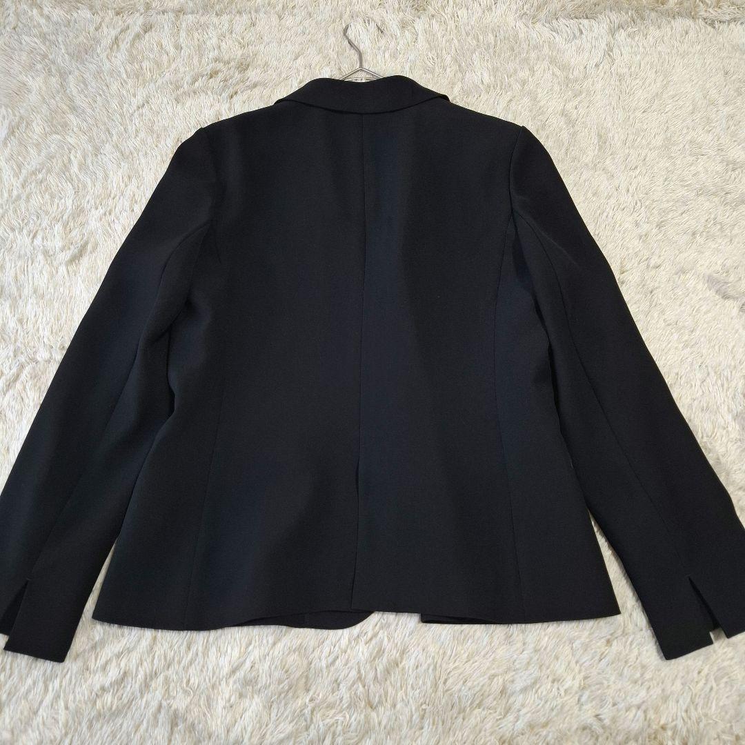 AOKI MeWORK 洗える スーツセットアップ ストレッチ パンツ ブラック