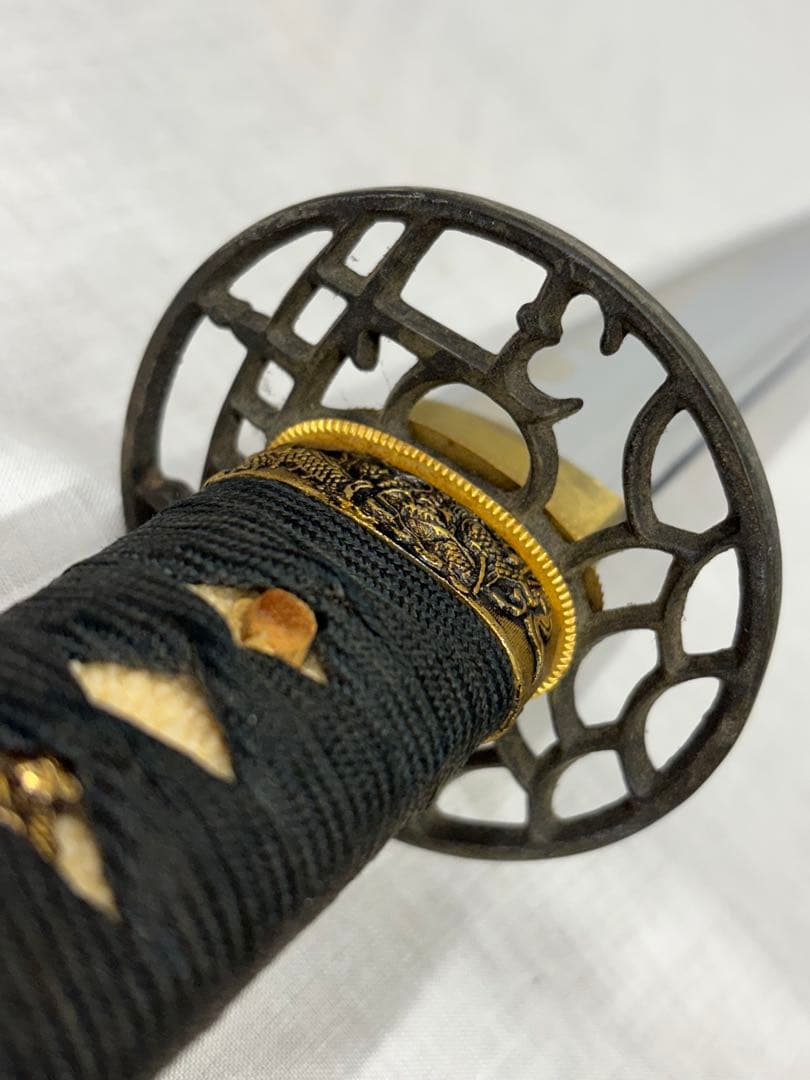 模造刀　刀　日本刀　透かし鍔　武具