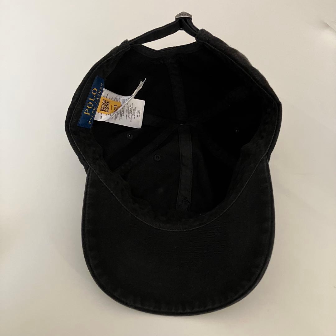 【未使用】ラルフローレン キャップ POLO BLACK ブラック