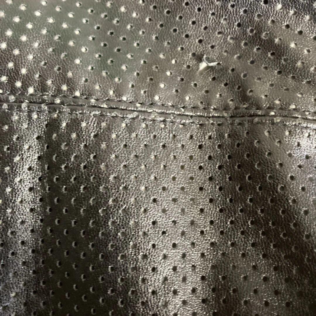 GAULTIER HOMM E 黒 羊革レザージャケット