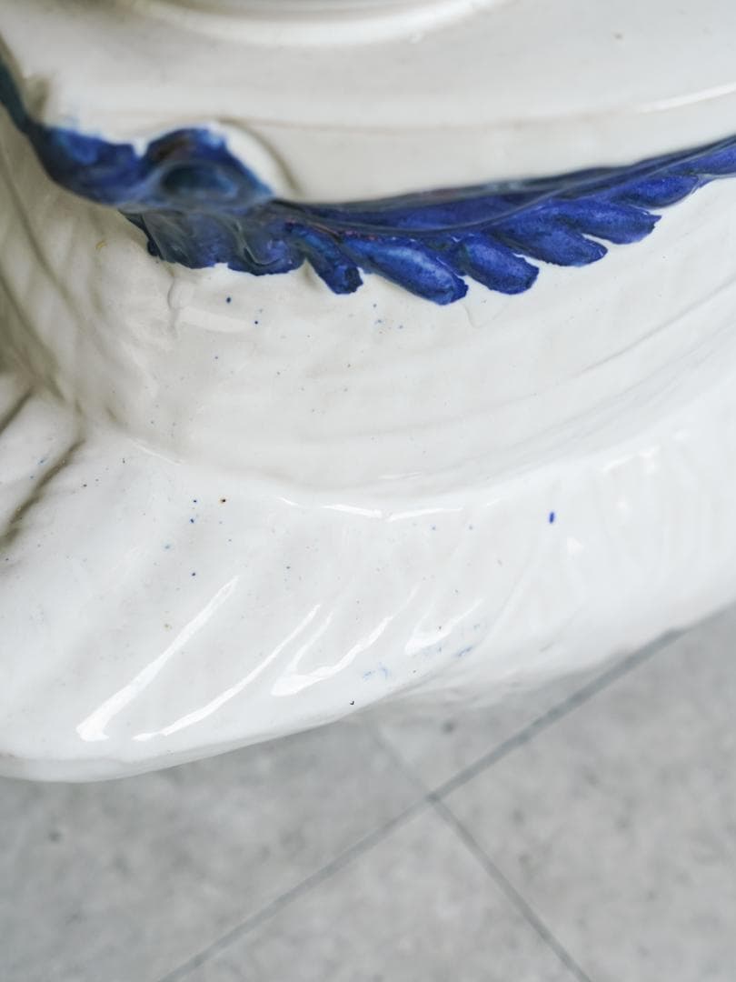 vintage アヒル 陶器 プランター 置物 アンティーク レトロ