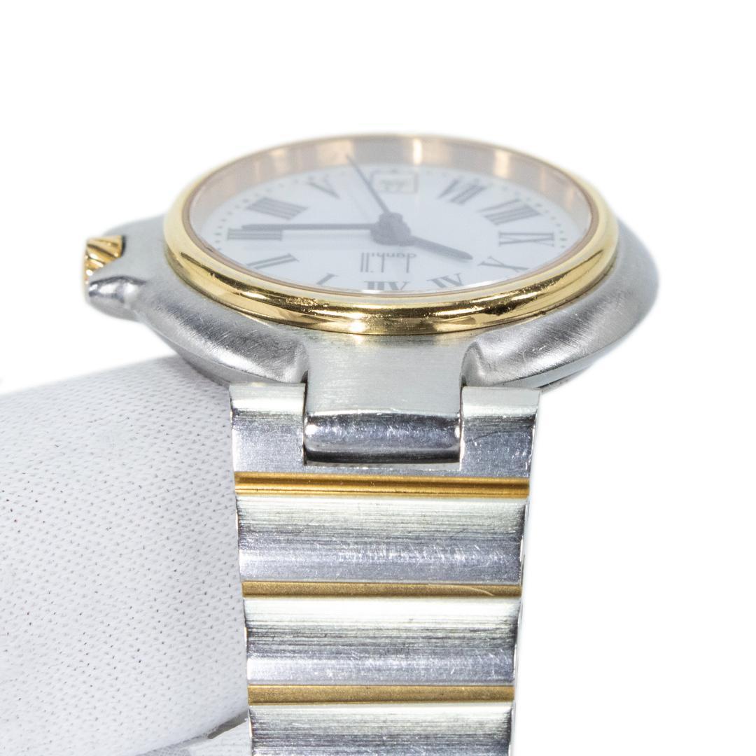 ダンヒル 腕時計 レディース ミレニアム 白 ゴールド ロゴ マーク シンプル