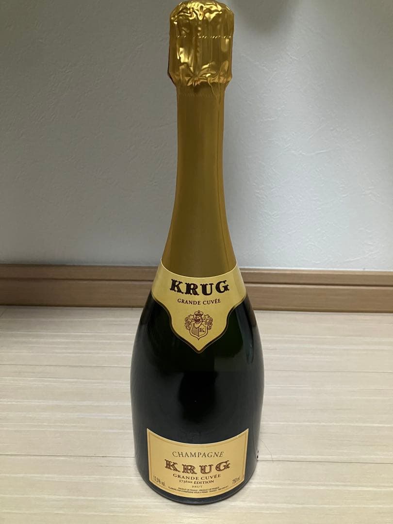 クリュッグ グランド キュヴェ ブリュット 750ml 箱なし　KRUG