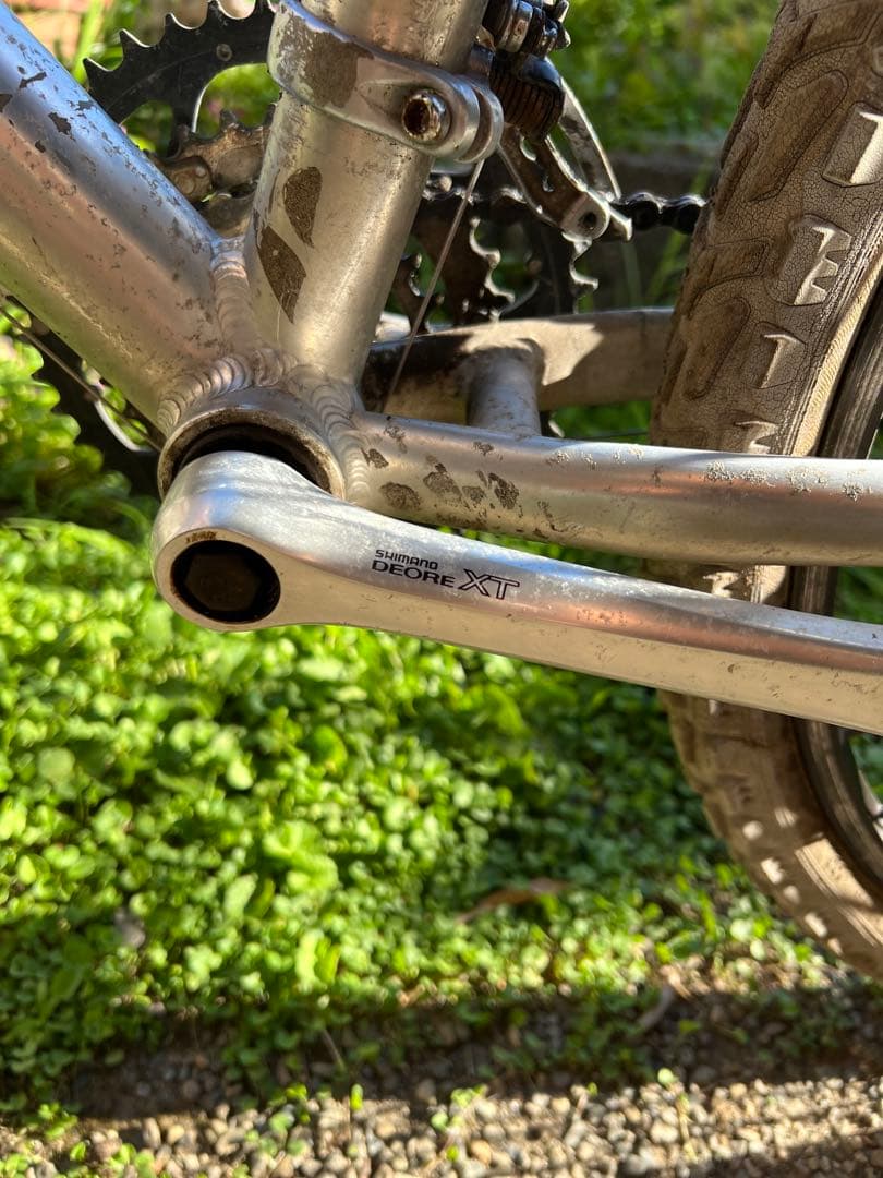 ‫クロスバイク‬　部品取り　shimano XT Stx Rc 自転車　シマノ