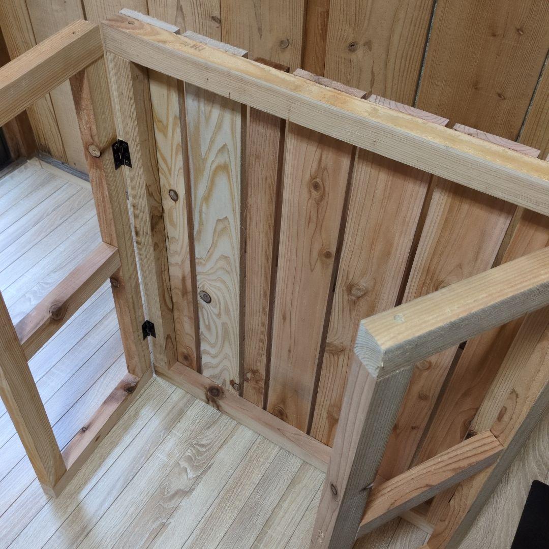 作業台　ディスプレイ　パーゴラ　裏庭bar風　ハンドメイド　ガーデン雑貨