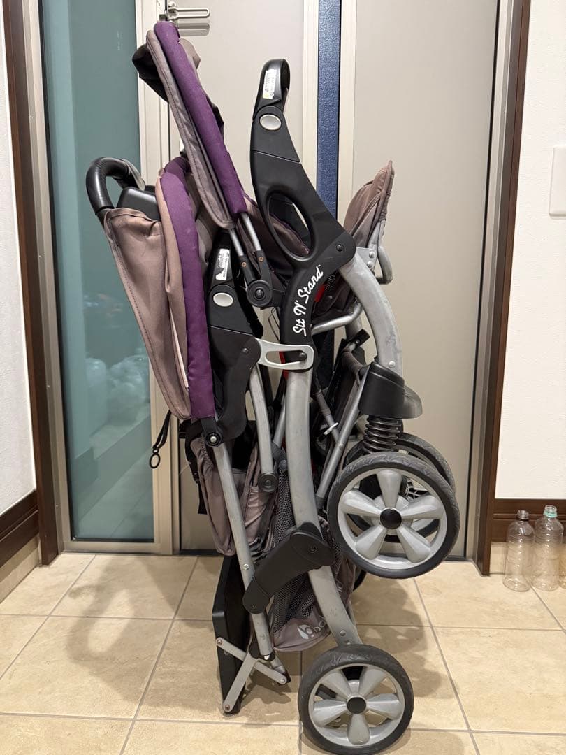 【希少】BabyTrend 2人乗り ベビーカー シット&スタンド