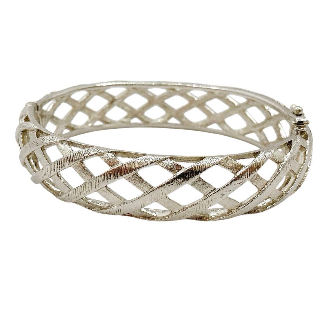 極美品✨Grosse グロッセ　ブレスレット　ラインストーン　シルバー　付属品有